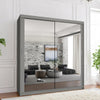 Houston Sliding Mirror Wardrobe
