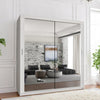 Houston Sliding Mirror Wardrobe