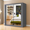 Milan Sliding Mirror Wardrobe