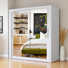 Milan Sliding Mirror Wardrobe