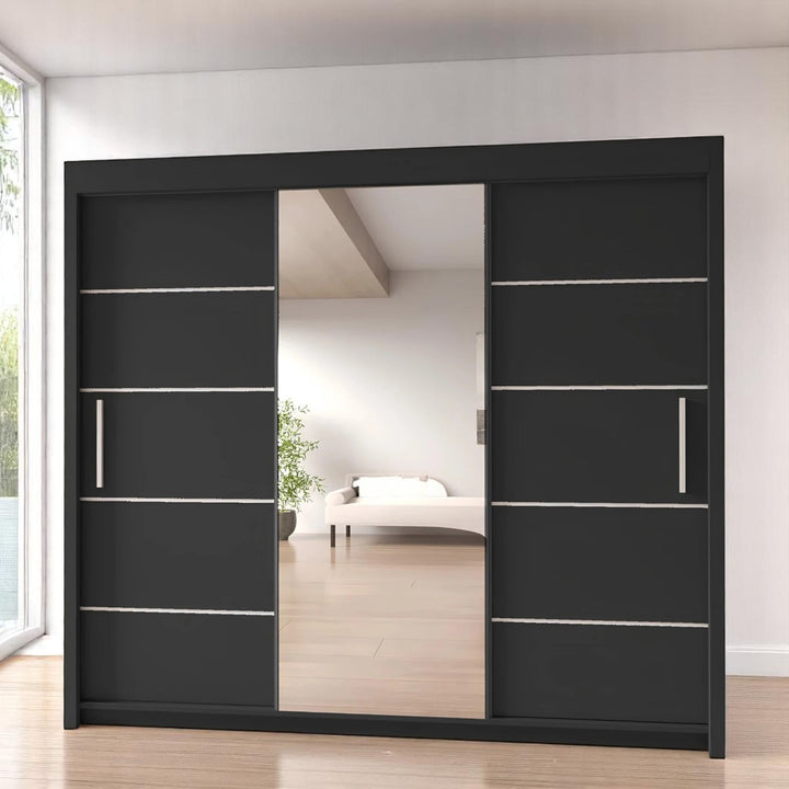 Lyon Mirrored Sliding Door Wardrobe